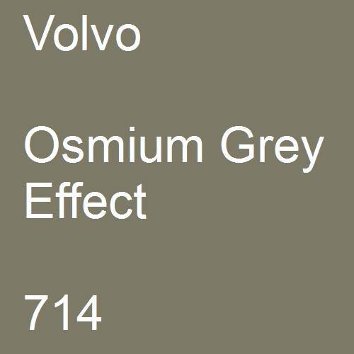 Volvo, Osmium Grey Effect, 714.